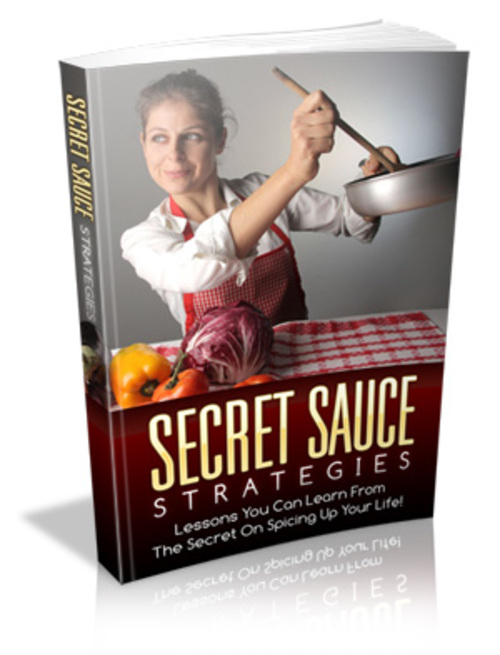 Product picture New! Secret Sauce Strategies With PLR